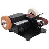 CNCEST 350W Mini trakasta brusilka, LCD zaslon, nastavljiva hitrost, črna, (5000157633) Cene
