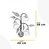 Lesnina XXXL STENSKA SVETILKA E14 | Shoptok.si