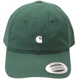 Carhartt WIP Kapa 'Madison' temno zelena / črna / bela | Shoptok.si