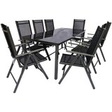 Gardenson Vrtni Set Kalia, Črna, 9-Delno Cene