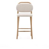 Kave Home Bež barska stolica (visine sjedala 66 cm) Helda – | shoptok.hr