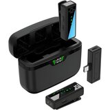 Venisymlis Brezžični Lavalirski Mikrofon J80 Profesionalni Mikrofon Za Mobilni Telefon Z Zaslonom, (22097661) | Shoptok.si