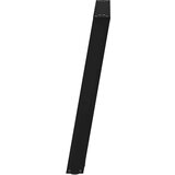 vidaXL noge za jedilno mizo u-oblika 2 kosa črna 90x(72-73) cm jeklo | Shoptok.si