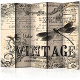  Paravan u 5 dijelova - Vintage Correspondence II [Room Dividers] 225x172 | shoptok.hr