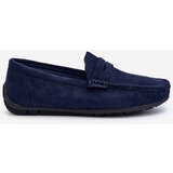 Boto marka niezdefiniowana Men's Suede Moccasins Dark Blue Wesley | Shoptok.si
