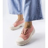 Gemre Pink slip-on sneakers Walton Cene