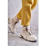 Kesi Women's High Sport Shoes GOE KK2N4097 light beige