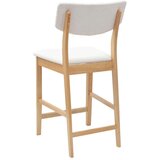  Trpezarijske stolice 2 pcs Prirodna 48 x 49 x 95 cm - Prirodna i bijela | shoptok.hr