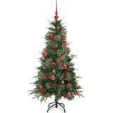  Umjetno božićno drvce s nogom s stalakom Zelena 150 cm PE i PVC | shoptok.hr