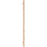  Stensko posteljno vzglavje 156x3x91,5 cm trdna borovina, (20726161) | Shoptok.si