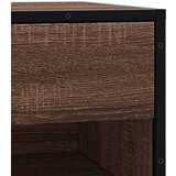 vidaXL Klupa za cipele smeđi hrast Konstruirano drvo i metal | shoptok.hr