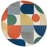 Flair Rugs Okrogla zunanja preproga ø 160 cm Geo - Flair Rugs Cene