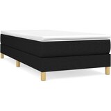 Maison Chic Box spring postelja - Vzmetna postelja z vzmetnico črna 90x200 cm blago SL19032, (21879648) Cene
