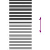vidaXL idaXL Zebra senčilo črna 105x230 cm tkanina širina 100,9 cm poliester | Shoptok.si