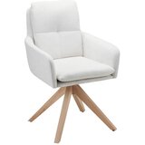 Bessagi Home naslanjač finja, bela, vrtljiv | Shoptok.si