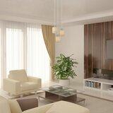 Rabalux natina, visilica, E14 3X MAX25W, braon/hrom | Eponuda.com
