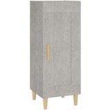  Komoda betonsko siva 34,5x34x90 cm inženirski les, (20654033) | Shoptok.si