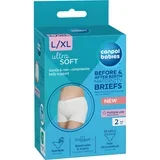 Maternity Briefs nosečniške in poporodne hlačke 2 v 1 velikost L/XL 2 kos