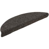  Prostirke za stepenice, samoljepljive, 15 kom 56x17x3 cm, antracit, poluokrugle | Eponuda.com