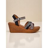 Resti Women's wedge sandals with rhinestones and glitter Glittera | shoptok.hr