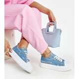 Gemre Blue high-platform sneakers Almaz | Shoptok.si