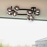 Ideal Lux led plafonski luster perlage 10xG9/3W/230V, prečnik 70 cm, crna/zadimljena | Eponuda.com