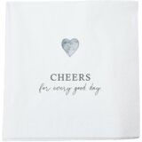 Bake Affair Papirnate serviete "Cheers for every good day" - 20 k. | Shoptok.si