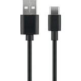kabel USB C-A 2.0, 1m, črn, 480Mbps, MC775139