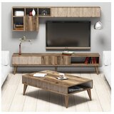 Hanah home Set TV komoda i klub stolić, orah | Eponuda.ba