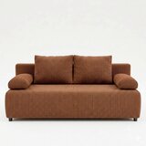 P & B ZOFA S POSTELJNO FUNKCIJO, svetlo rdeča tekstil | Shoptok.si