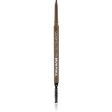 Gosh Ultra Thin natančni svinčnik za obrvi s krtačko odtenek 002 Greybrown 0,35 g | Shoptok.si