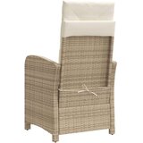 vidaXL 3-dijelni bistro set s jastucima bež od poliratana | shoptok.hr