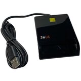Zeus Čitač smart kartica CR814 (za biometrijske lične karte), USB