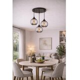  Brilagi - Visilica na sajli 3xE27/60W/230V crna/dimljena siva | Eponuda.com