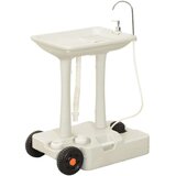  Prenosno stranišče za kampiranje z umivalnikom na stojalu, (20817003) | Shoptok.si