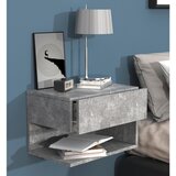 MID.YOU Nočna Omarica Usal Xl 45, Beton | Shoptok.si