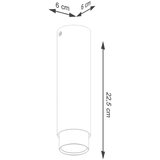  Stropna svetilka NERO 22,5 črna/zlata, (21626927) | Shoptok.si