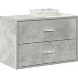 s 2 ladice boja hrast 60x31x40 cm konstruirano drvo
