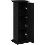  Stalak za izlaganje s policom Crni hrast 31 x 30 x 90 cm | shoptok.hr