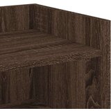  Komoda boja smeđeg hrasta 45x35x75 cm od konstruiranog drva | shoptok.hr