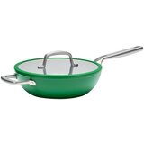 FABINI Vok aluminijasta ponev s pokrovko in neprijemljivo površino ø 28 cm Meda 3.0 – | Shoptok.si