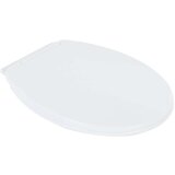 vidaXL Toaletna školjka bez ruba 7 cm viša keramička bijela | shoptok.hr