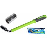 Bass_Polska Ključ za kolesa tipa L 17, 19, 21, 22 mm + nasadni ključ, (22113525) | Shoptok.si