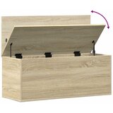  Kutija za pohranu boja hrasta 90x35x35 cm od konstruiranog drva | shoptok.hr
