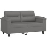  4-dijelni set sofa s jastucima tamnosivi od mikrovlakana | Eponuda.ba