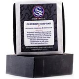 Soapwalla activated charcoal & petitgrain soap bar Cene