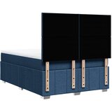  Krevet s oprugama i madracem plavi 140x200 cm od tkanine | shoptok.hr