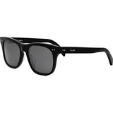 THIN Black Square Sunglasses - ONE SIZE (54)