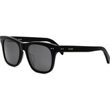 Celine THIN Black Square Sunglasses ONE SIZE (54) Črna/Siva | Shoptok.si