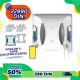 Zotrix fmart W6 – pametni robot za čišćenje prozora i app upravljanjem Cene